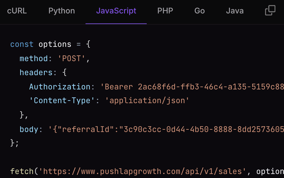 API integration